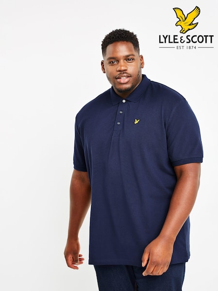 Lyle & Scott Navy Big Polo Shirt (M03968) | €31