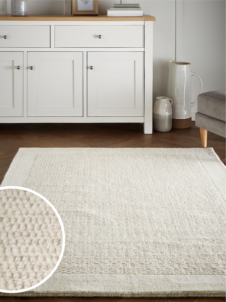 Light Natural Border Rug (M04614) | €106 - €371