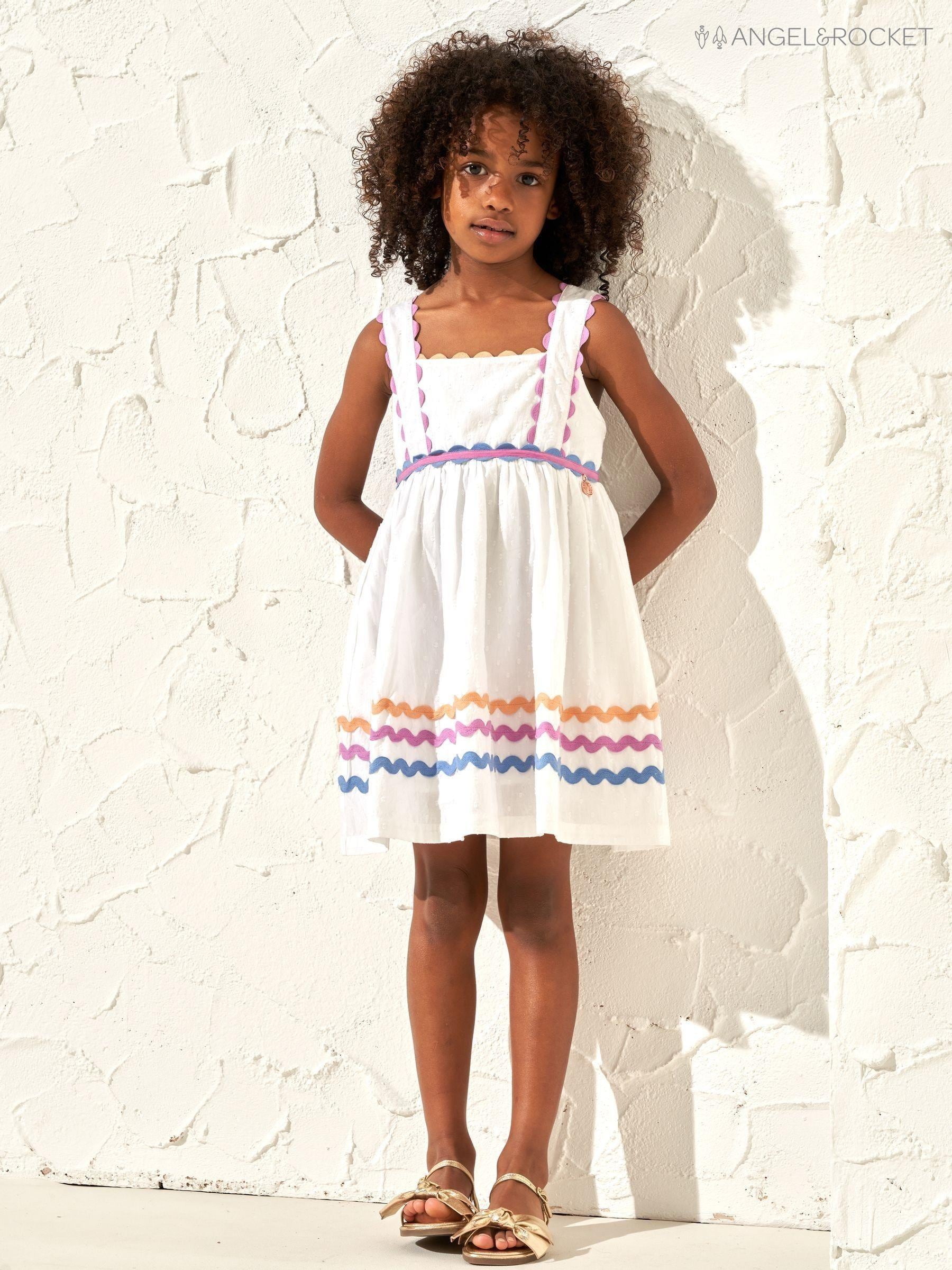 Girls White Summer Dress Dresses Next Luxembourg
