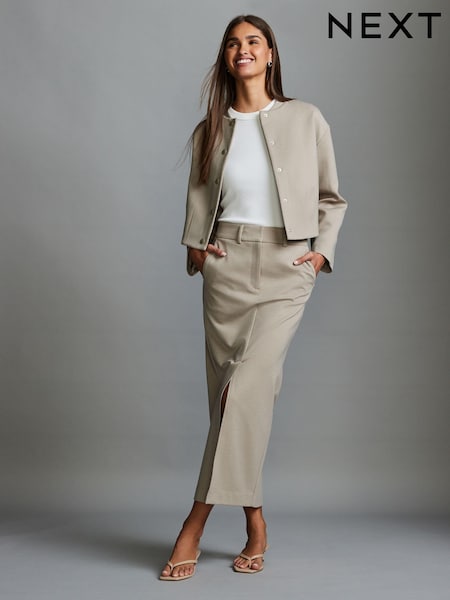 Neutrale Farbe - Utility Maxi Skirt (M05999) | 14 €