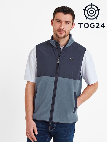 Tog 24 Blue Marray Fleece Gilet (M06356) | €50