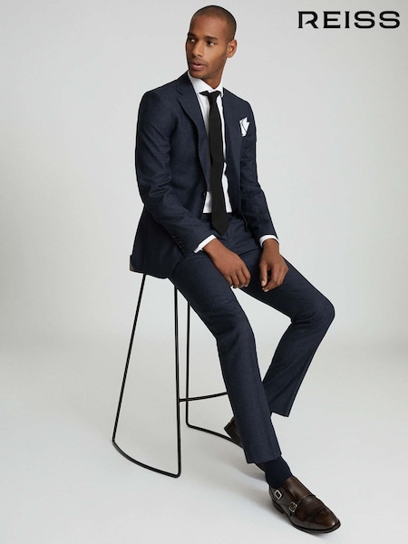 Reiss Dunn Textured Slim Fit Suit: Trousers (M06863) | 195 €