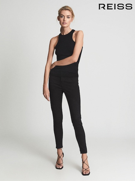 Reiss Lux Mid Rise Skinny Jeans (M06864) | $178