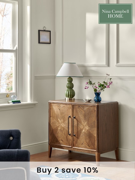 Nina Campbell Dark Oak Small Tedworth Sideboard (M07400) | €756