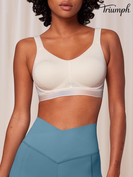 Triumph Orange Cardio Flow Padded Sports Bra (M07643) | €40.50