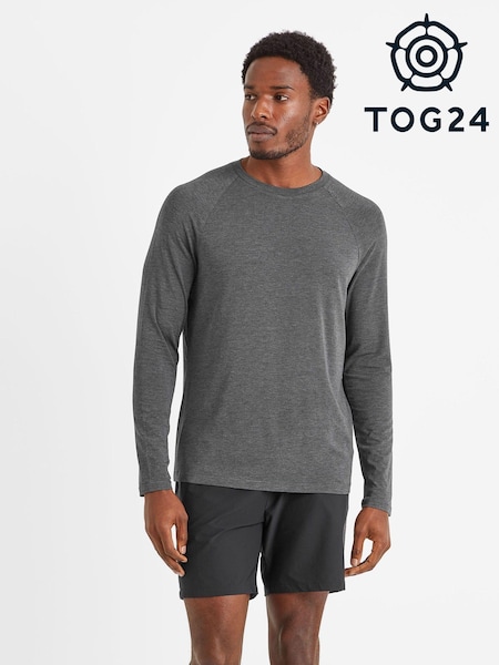 Tog 24 Grey Clamber Long Sleeve Tech Top (M07709) | 79 QAR
