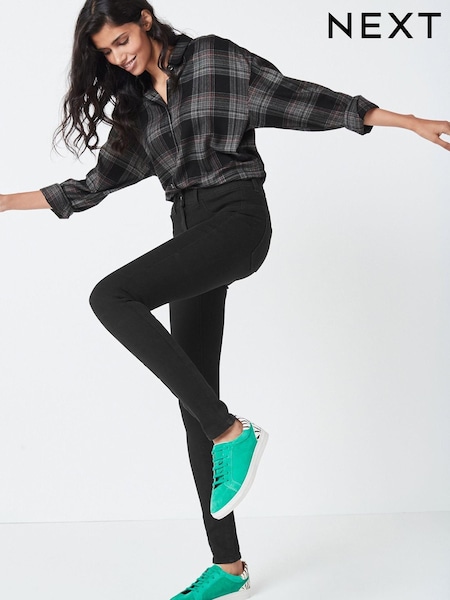 Black 360° Stretch Skinny Jeans (M08660) | € 8