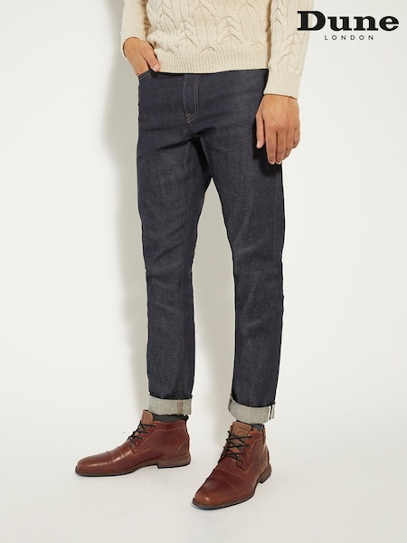 Dune London Captains Double Toe Cap Detail Leather Boots (M09151) | 100 €