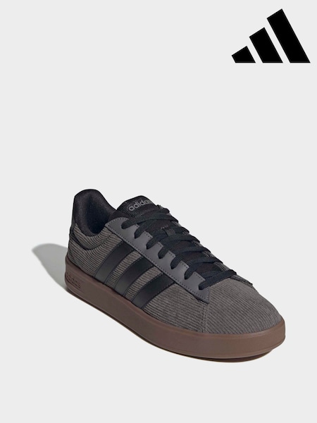 Brown - Regular Adidas Grand Court 3.0 Trainers