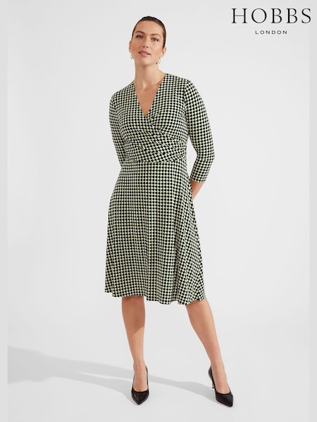 Hobbs Green Petite Petite Dina Wrap Dress (M09399) | €63