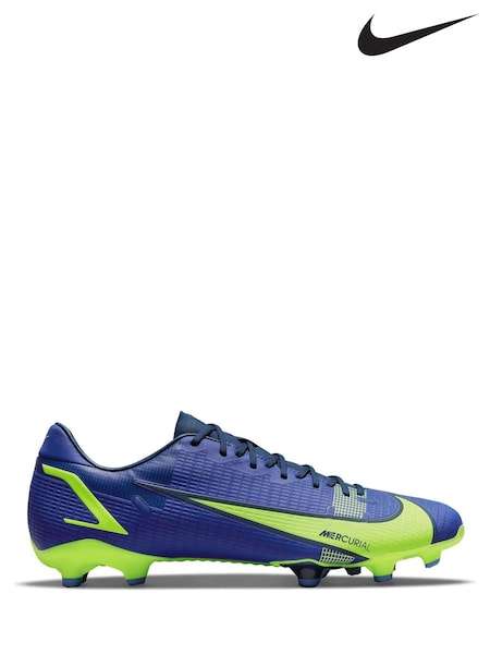Nike Blue Adults Mercurial Firm Ground Football Boots (M09420) | €92 - €97