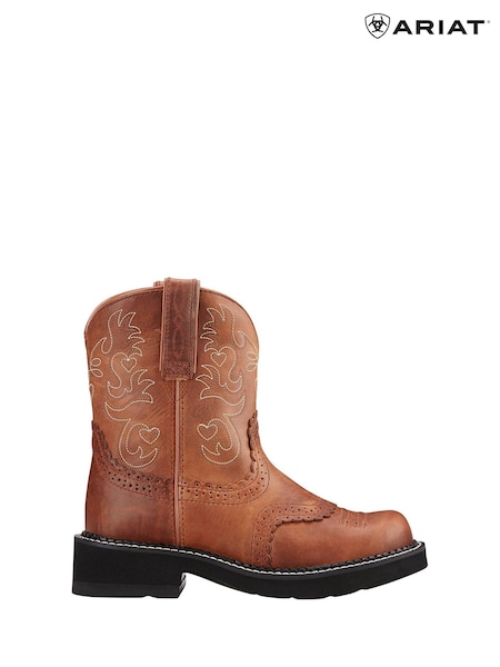 Ariat Brown Fatbaby Saddle Western Boots (M10782) | €173