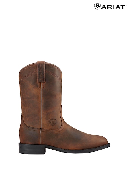 Ariat Brown Heritage Roper Western Boots (M10783) | €214