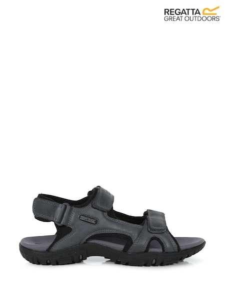 Regatta Grey Comfort Fit Haris Sandals (M11528) | R$ 415