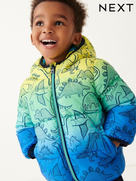 Blau mit Farbverlauf - Padded Coat (3mths-7yrs) (M11976) | 23 € - 27 €
