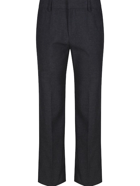 Trutex Junior Boys Grey Classic Fit School Trousers (M12451) | €10