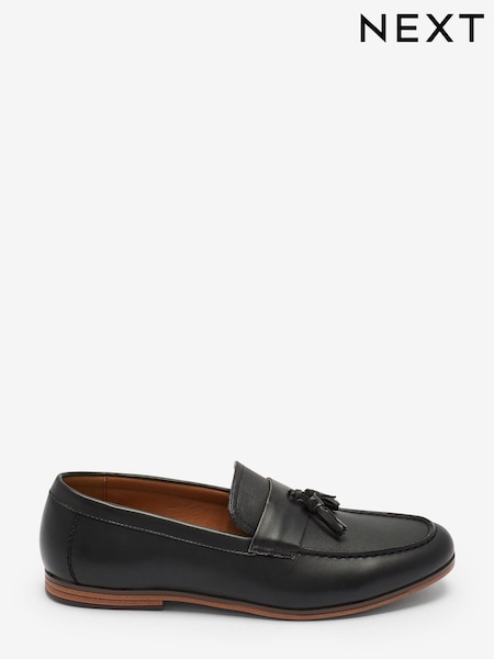 Black Tassel Loafers (M13759) | €12