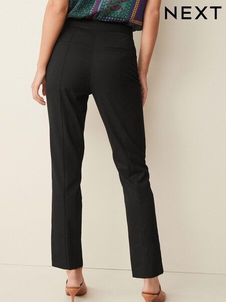 Black Texture Tailored Slim Trousers (M13960) | €11