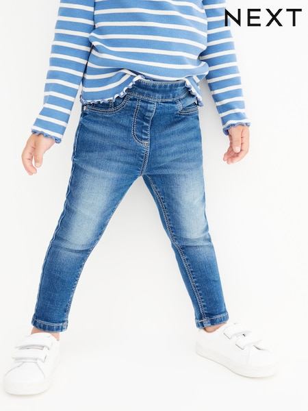 ג'ינס בצבע כחול בהיר - Elasticated Waist Jeggings (3mths-7yrs) (M15050) | ‏36‏₪ - ‏44‏ ₪