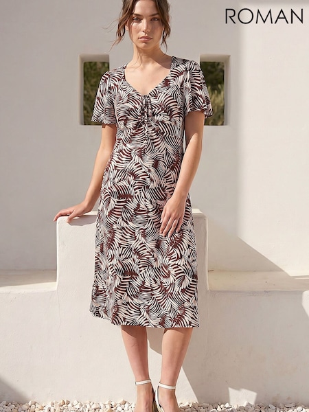 next petite midi dresses Buy Women's Dresses Petite Midi Short Sleeve Online