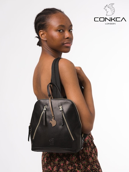 Conkca Zoe Leather Backpack (M21108) | SGD 114