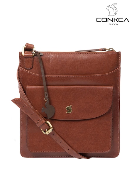 Conkca Lauryn Leather Cross-Body Bag (M21136) | €58
