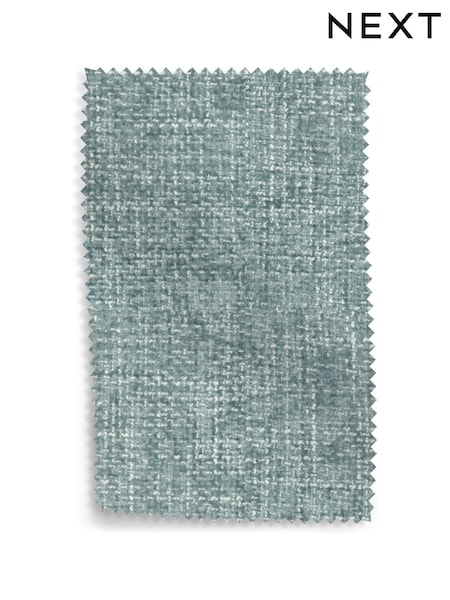 Light Teal Chunky Chenille Upholstery Swatch (M21993) | €0