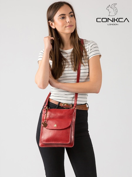 Conkca Lauryn Leather Cross-Body Bag (M25516) | €60