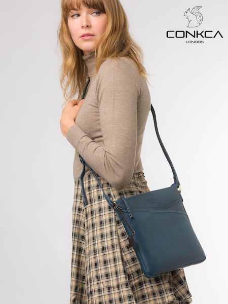 Conkca Avril Leather Cross-Body Bag (M25587) | $68