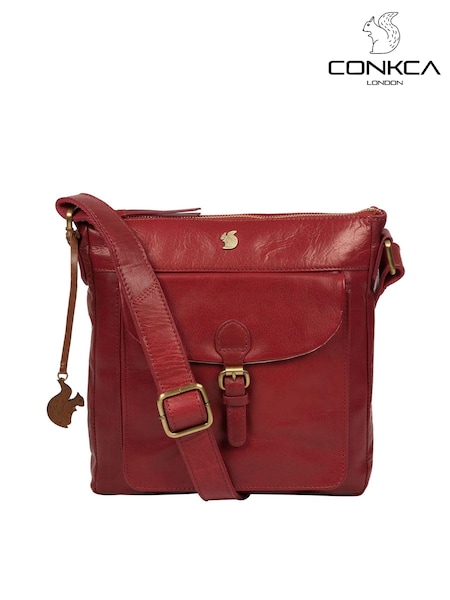 Chilipeppar - Conkca Josephine Leather Shoulder Bag (M25616) | kr1 370