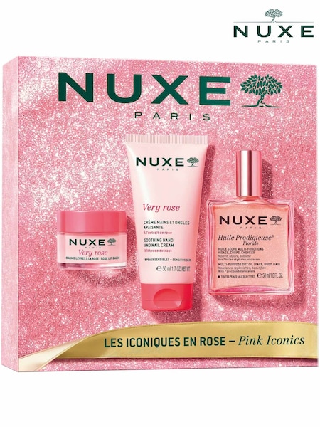 Multi - Nuxe Iconics Floral Beauty Essentials Gift Set (worth £46.50)