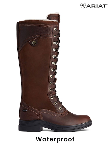 Ariat Wythburn Waterproof Lace Up Boots (M27799) | ‏1,157‏₪