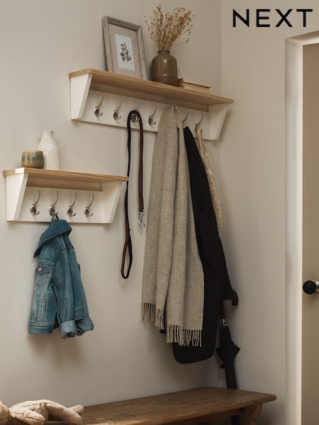 Chalk White Malvern Coat Hooks (M29788) | BGN 88 - BGN 132