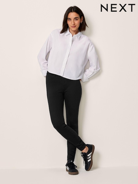 Black Jersey Denim Leggings (M31945) | €14