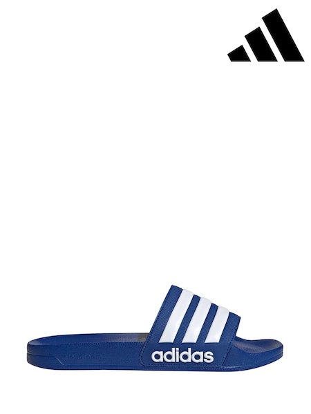 adidas Blue Sportswear Adilette Shower Sliders (M34750) | R$ 225