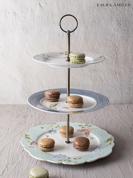 Laura Ashley Green Heritage Collectables 3 Tier Cake Stand (M35329) | €81