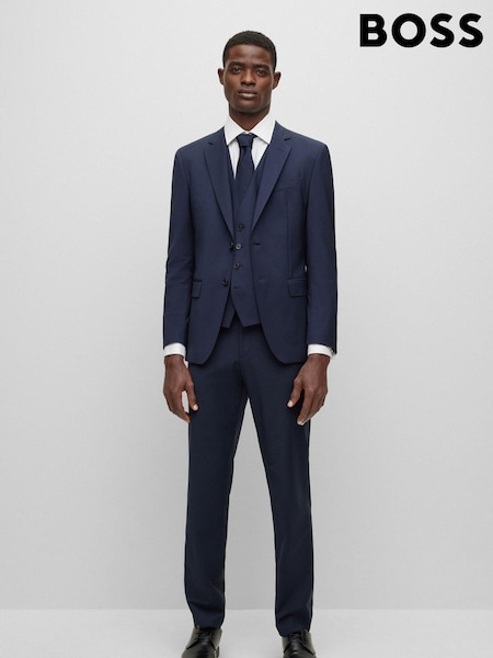 BOSS Blue BOSS Slim Fit Suit Jacket (M36877) | €204