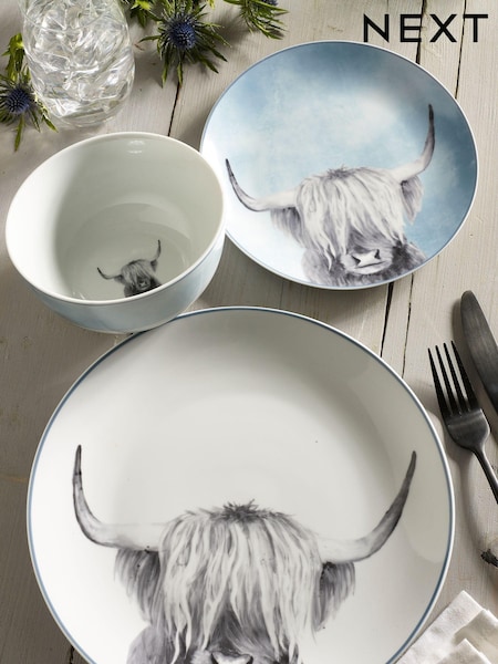 Hamish The Altoland Cow 12 Piece Dinner Set (M37224) | 52 €