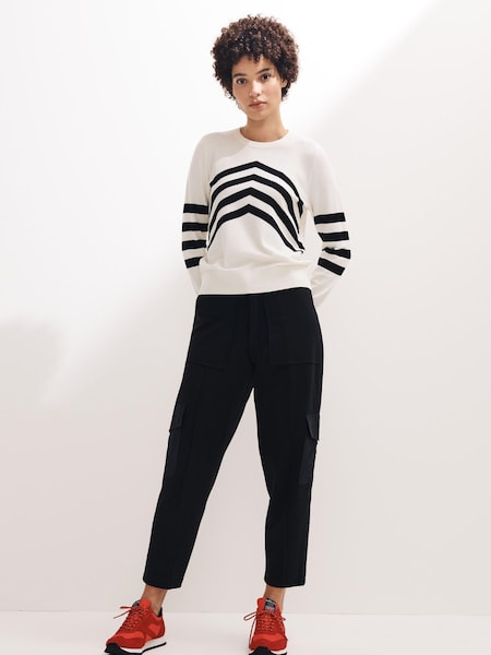 Label Collection Black Cropped Jersey Trousers (M42968) | €30