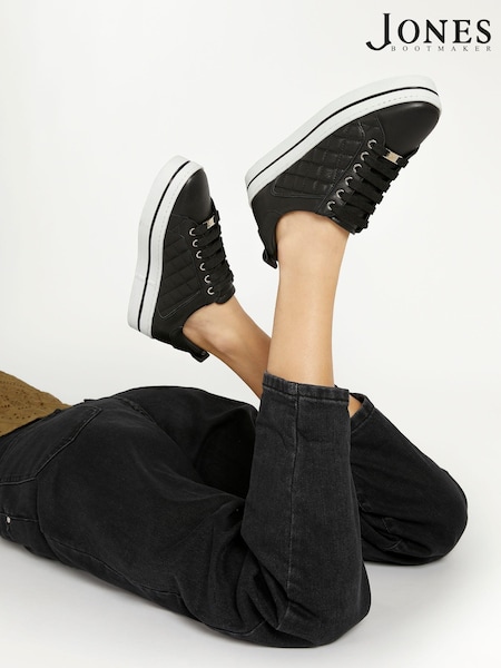 Jones Bootmaker Ladies Arielle Leather Trainers (M44527) | €127