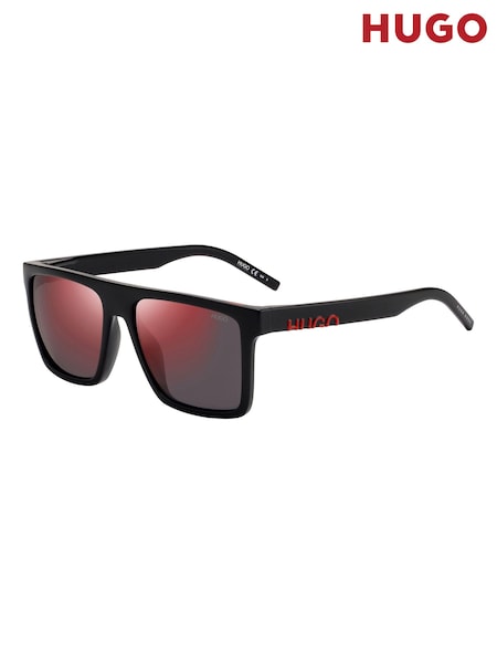 HUGO Black Rectangular Sunglasses (M46846) | €113