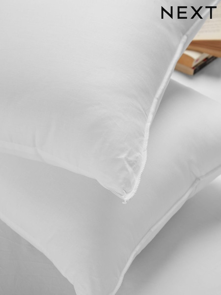 Set Of 2 100% Cotton Breathable Cotton Pillows (M47606) | €31