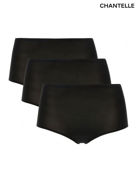 Chantelle 3 Pack Soft Stretch Seamless One Size High Waisted Knickers (M47821) | €77