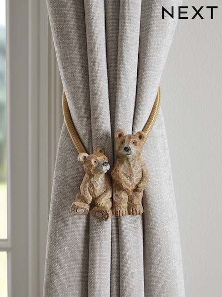 Set Of 2 Magnetic Barnaby The Bear Curtain Tie Backs (M48759) | ‏11 ر.ع.‏