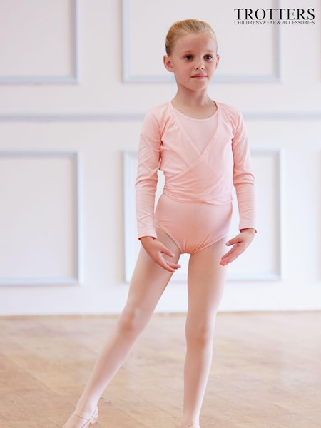 Trotters London Pink Ballet Opaque Tights (M49128) | ₪45