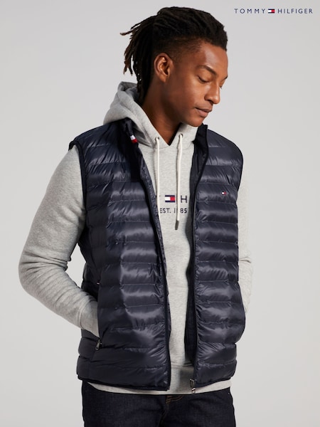 Tommy Hilfiger Blue Core Packable Circular Gilet (M49419) | AED1,048