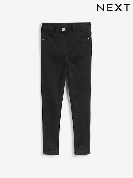 Black Denim Long Length Jeggings (3-16yrs) (M50012) | € 3 - € 4