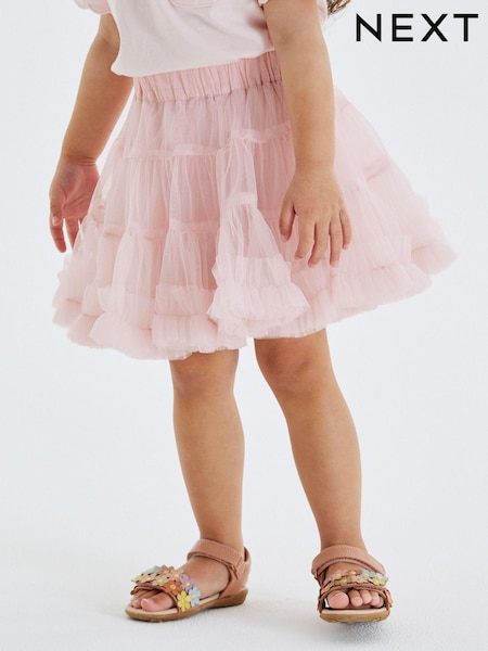 Pale Pink Ruffle Tutu Skirt (3mths-7yrs) (M50675) | € 9 - € 12