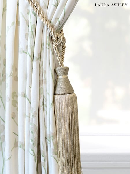 Laura Ashley Linen Verity Tassel Curtain Tieback (M51076) | AED64