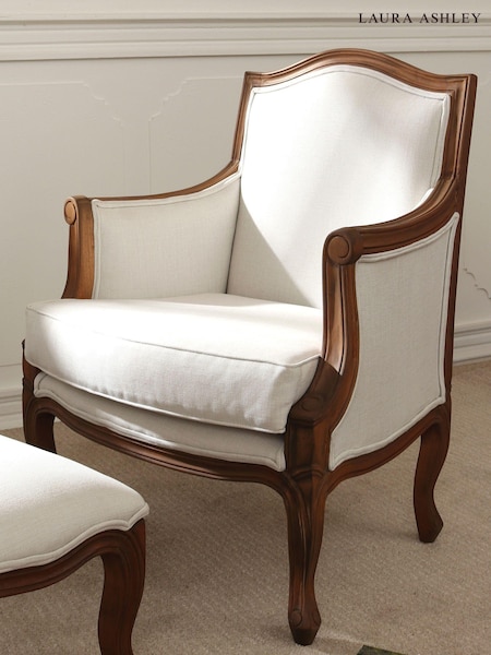 Laura Ashley Walnut Montpellier Lounge Chair (M51630) | €821